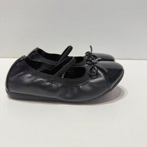 The Children's Place Girls Bow Ballet Flats Black Size 10c